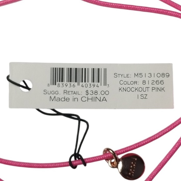 Marc by Marc Jacobs Pink Friendship Bracelet - Picture 3 of 8